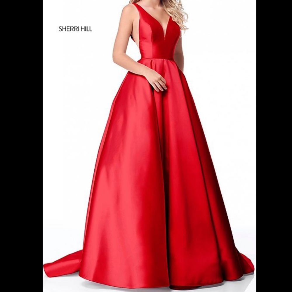 Sherri Hill Dress size 2 dress RED